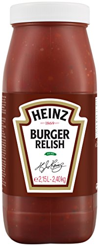 Heinz Burger Relish, Plastikkanne, 2er Pack (2 x 2.15 l)