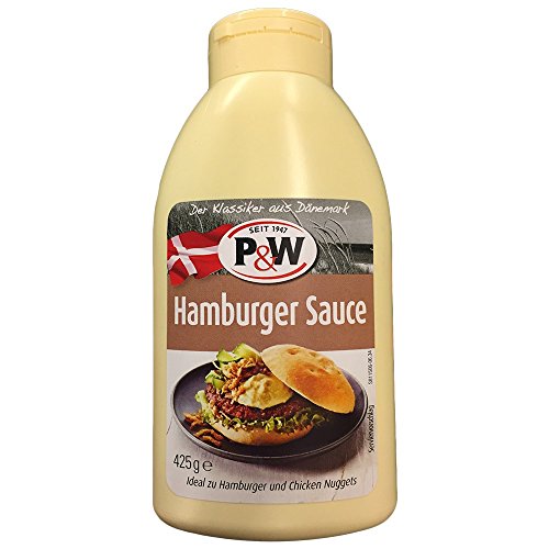 P&amp;W American Style Hamburger Sauce 450ml | Burgersauce.de