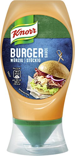 Knorr Grillsauce Burger Soße 250 ml (8 x 258 g)